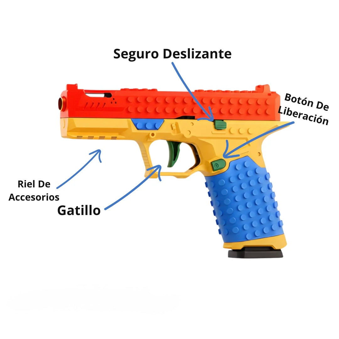 ChillStrike™ Pistola de Piezas Antiestrés